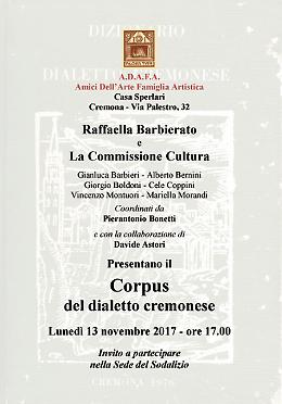 CORPUS del dialetto cremonese 
