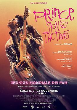 Crema. Al Multisala Portanova "Prince - Sign O' The Times"