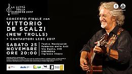 Concerto finale de La Città Della Canzone 2017 con oncerto acustico di Vittorio De Scalzi