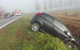 Tamponamento sulla via Bergamo, quattro persone in ospedale