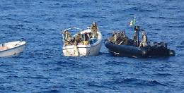 Pirati scovati e presi, due giorni di caccia in mare. Il racconto dell'ufficiale cremonese Tavella