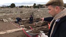 Paestum, riprendono gli scavi presso il tempio di Nettuno