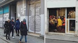 Commercio, violini e il Genovesino per le vetrine vuote