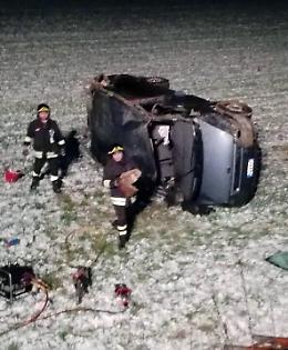 Pericolo ghiaccio, fuori strada e incidenti sulla Paullese