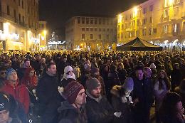 Il Capodanno in piazza Stradivari