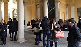 Allarme incendio al tribunale