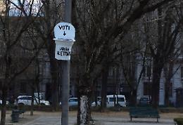 Un 'water-seggio elettorale' ai giardini di piazza Roma