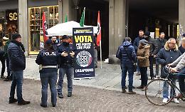 Comizio di CasaPound, Cittanova blindato