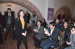 La Boschi in auditorium: 
attacco a Di Battista