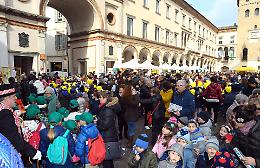 Festa dell'albero, Crema diventa un giardino invaso da centinaia di bimbi