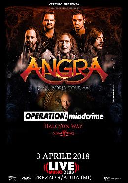 Angra e Geoff Tate al Live Music Club