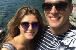 Giulia Verona e Gabriele Detti, l'amore sboccia in vasca