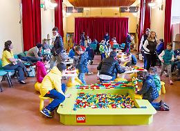 Passione Lego a Santa Maria della Pietà