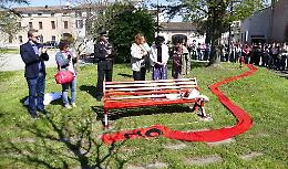 Una panchina rossa per Jessica Poli