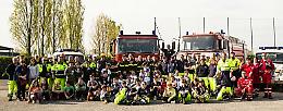 FOTO  Scuola e Protezione civile per i futuri volontari