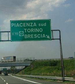 Chiusura della bretella Fiorenzuola-A21
