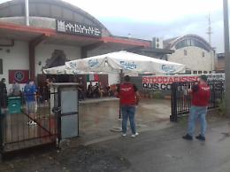 Festa blindata per Casapound, maxi mobilitazione