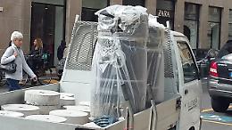 Iniziata maxi operazione di restyling dei cestini porta rifiuti