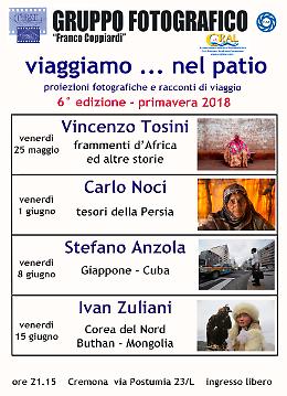 Rassegna 'Viaggiamo... nel patio'