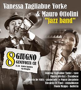 Concerto della jazz band di Mauro Ottolini e Vanessa Tagliabue Yorke