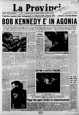 BOB KENNEDY È IN AGONIA