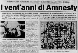 I vent'anni di Amnesty