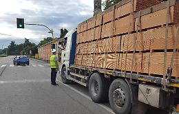Dopo le proteste il maxi controllo sui Tir: multe  