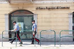 Rapina in banca a Cavatigozzi, rubati 90 mila euro