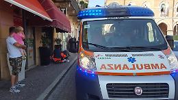Caduta rovinosa sul marciapiede, ferito un 57enne