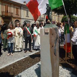 Che festa per il monumento al bersagliere