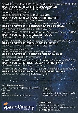 Harry Potter, tutta la saga
