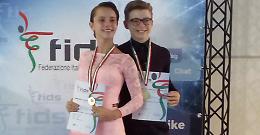 Ancora campioni italiani, trionfo per i tredicenni Carlotta e Iacopo