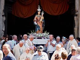 La flotta del Po per la processione dell’Assunta