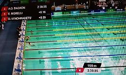 Europei, argento nei 150 misti: terza medaglia per Morelli