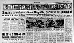 «Linea Maginot», paradiso dei pescatori