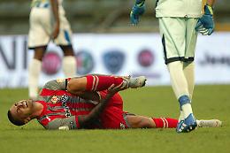 Cremonese, Montalto: frattura al malleolo, almeno 30 giorni di stop