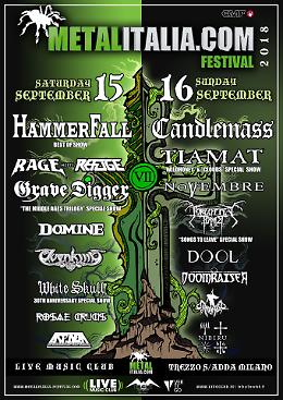 Metalitalia.com Festival 2018, tutte le band