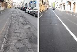 Manutenzione strade e marciapiedi avanti tutta