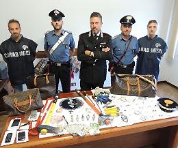Banda delle ville, recuperata la refurtiva