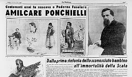 Centoventi anni fa nasceva a Paderno Fasolaro Amilcare Ponchielli