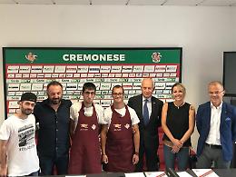 Us Cremonese, i ragazzi di #Thisability nell'area hospitality dello Zini