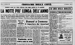 La notte più lunga dell'anno