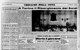 A Torino il Risorgimento dei Soldi