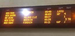 Caos sulla Cremona-Fidenza, treni cancellati e ritardi