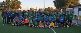 Il campo da calcio è  in sintetico ecologico