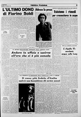 L'ultimo dono di Fiorino Soldi