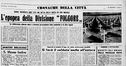 L'epopea della Divisione "FOLGORE"