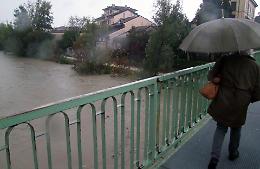 FOTO Il fiume serio in piena a Crema