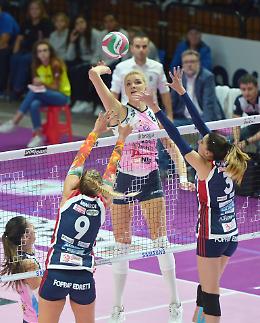 La vittoria della Pomì Casalmaggiore sulla Zanetti Bergamo