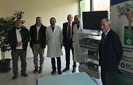 Nuova colonna laparoscopica donata all'ospedale